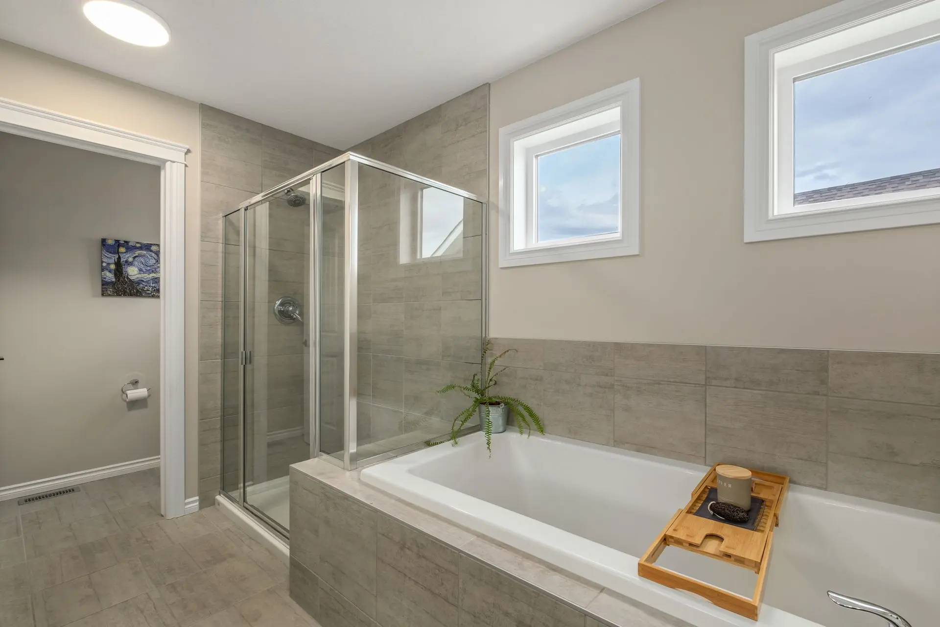 Bathroom cleaning transformation