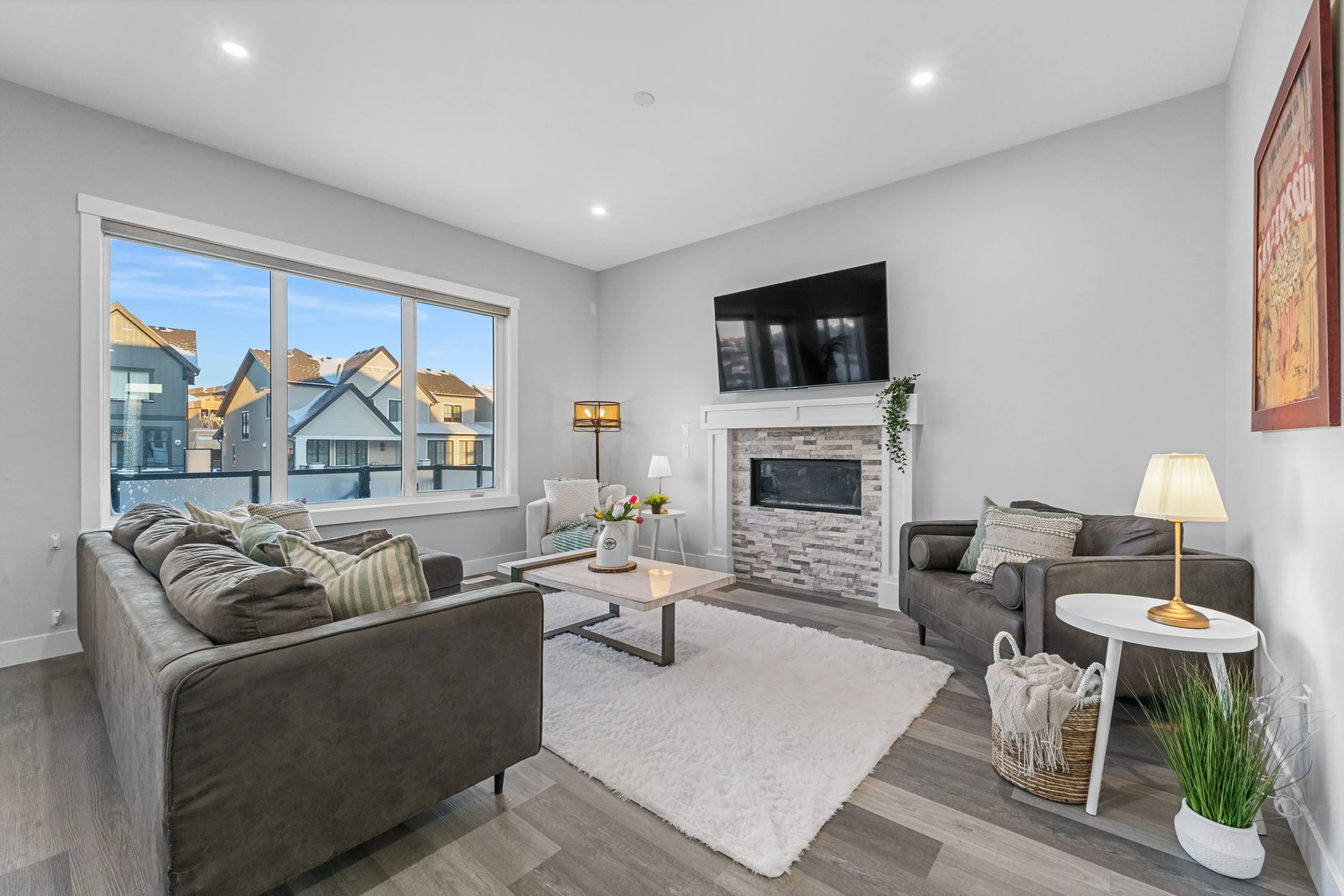 Living Room cleaning transformation