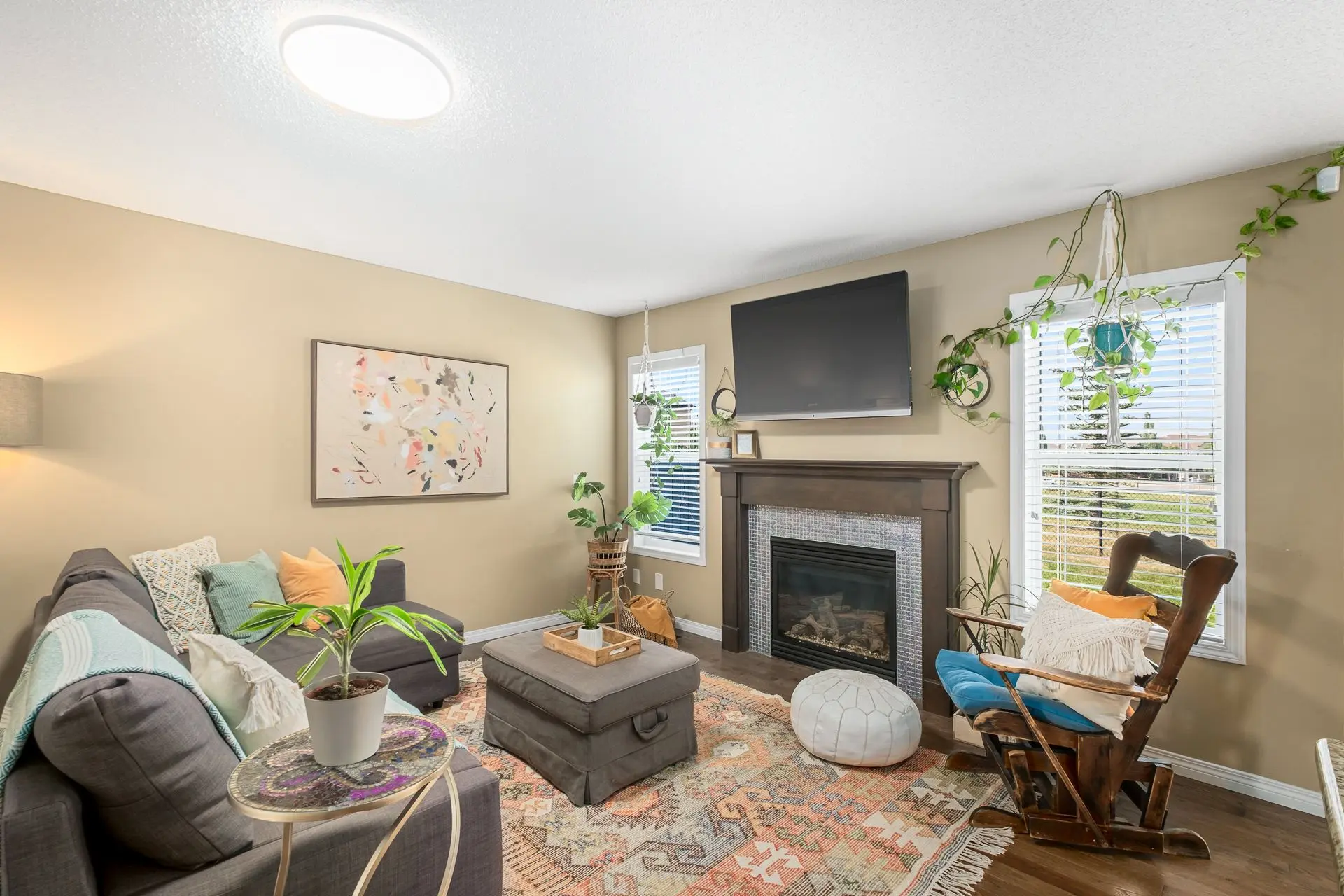 Living Room cleaning transformation