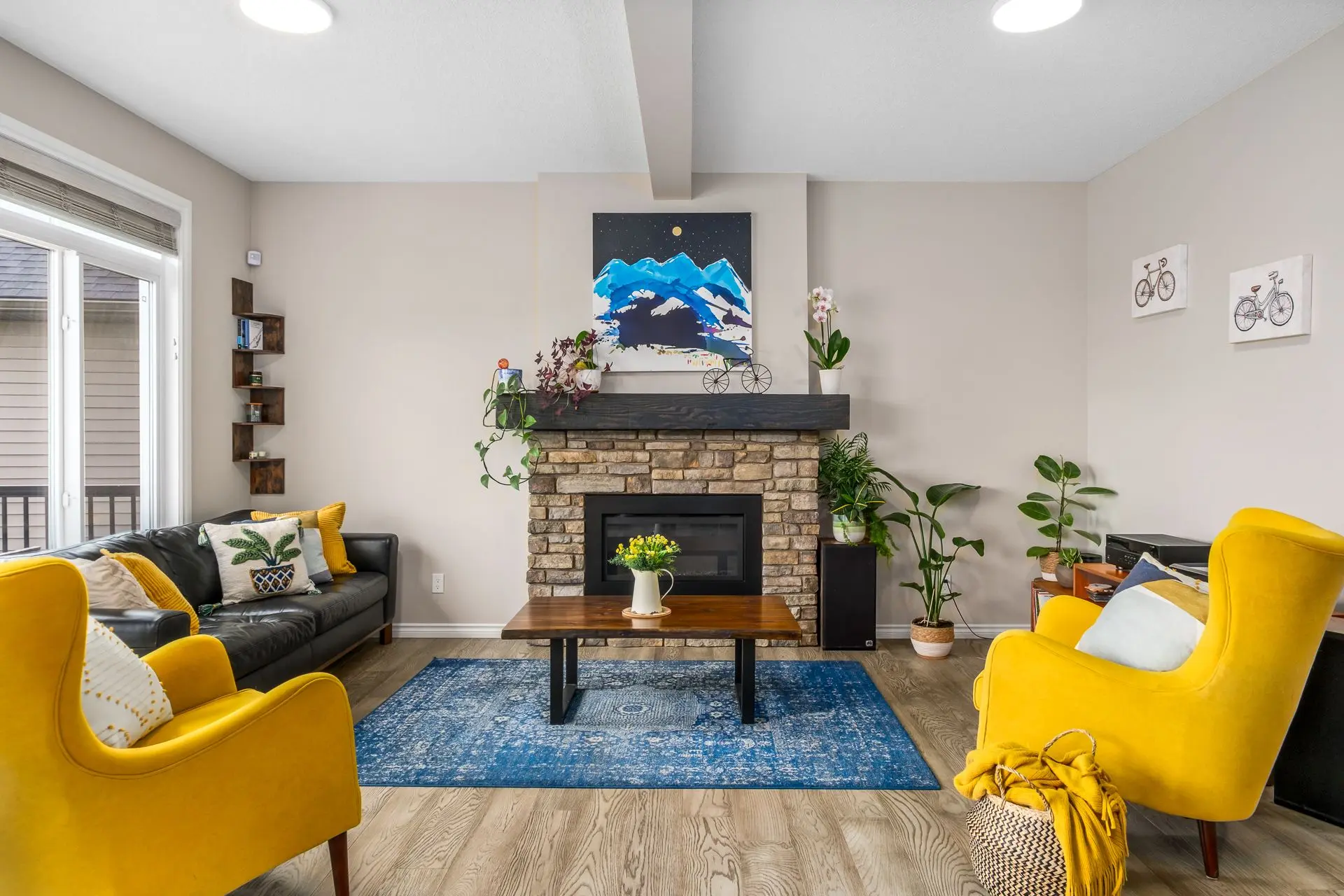 Living Room cleaning transformation
